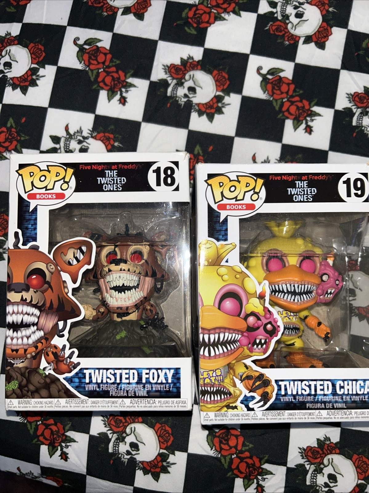 Fnaf Twisted Ones Funko Pop Lot Of 2
