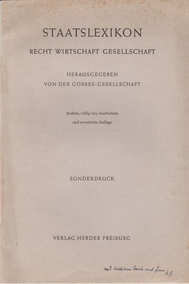 Plato. [From: State Encyclopedia, Law, Economy, Society]. ed. von der brat