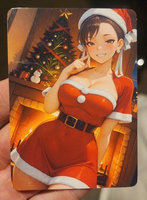 Chun Li - Street Fighter - Goddess - DIY - Full Art - Glossy - Photo Art Card