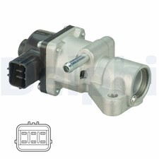 DELPHI AGR Ventil EG10526-12B1 12V für MAZDA MX 3 NC BL DE3FS BiFuel MZR DE5FS