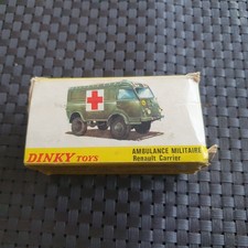 DINKY 807 820 80F RENAULT GOELETTE AMBULANCE MILITAIRE 