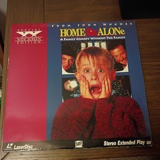 Home Alone Laserdisc rare good condition fast...
