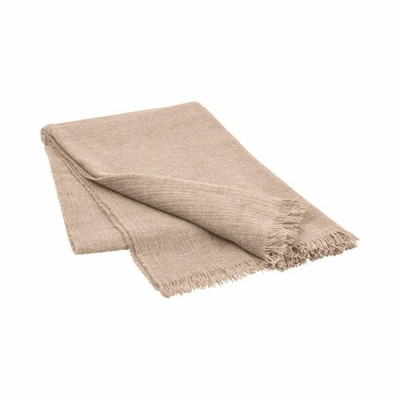 Blomus Decke Merino Moonbeam, Wohndecke, 85% Wolle, 15% Kaschmir, 200 x 130 cm