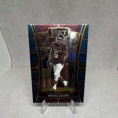 Panini 2023 Select Draft Picks Concourse De'Von Achane RC Base #20 Texas A&M