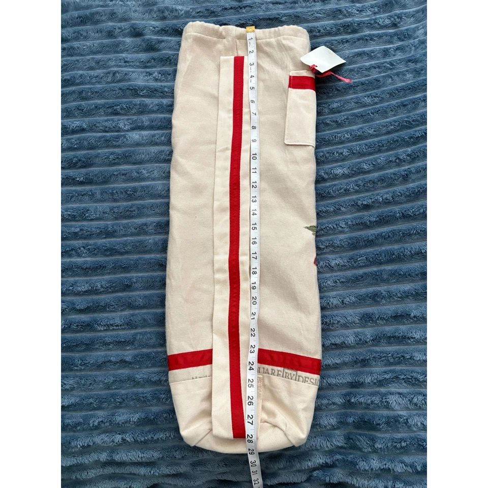 Bolso de Mano Estera de Yoga Cardenal Pájaro Bordado Correa para el Hombro Bolsillo Nuevo Foto 4 de 4