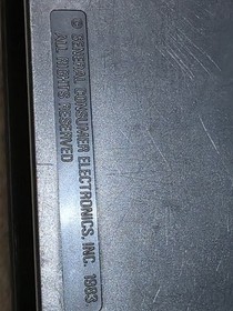 VECTREX 3D NARROW ESCAPE COMPLETE GCE 1983!
