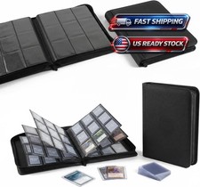 Toploader Binder, Holds 324 Toploaders, 9 Pockets, Top Loader Binder for Cards S