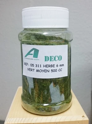 FLOCAGE HERBE 6 MM VERT MOYEN - Artisan32 - 05311 - Photo 1/2
