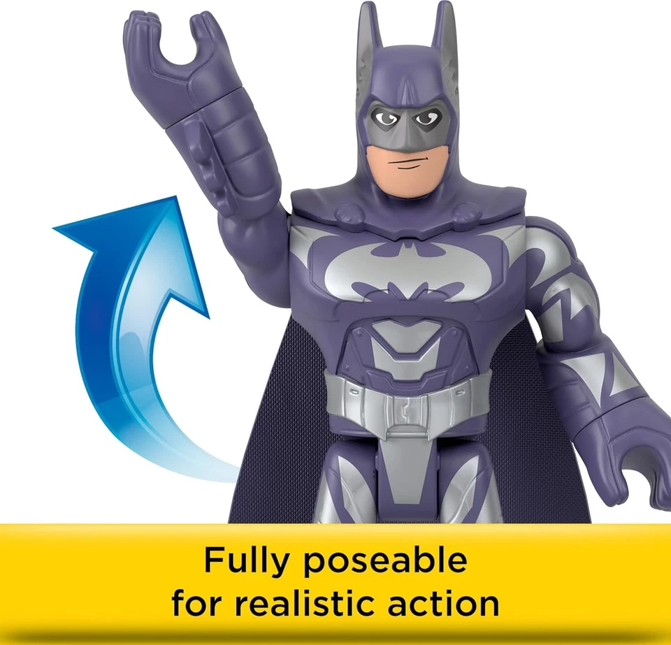 Figura de película Imaginext DC Super Friends Batman Toys colección 85 aniversario Foto 4 de 4