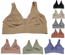 Jockey Forever Fit Soft Touch Lace Cup Wirefree Bra A466923 3490 No Padding
