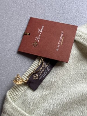 NWT Loro Piana Baby Cashmere Sweater Size 44 (54 EUR)
