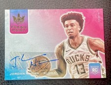 2020 Panini Court Kings /149 Fresh Paint Auto RC Rookie JORDAN NWORA #FP-JNW