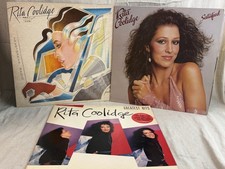 Rita Coolidge Vinyl LP Lot (3) - Greatest Hits, Satisfied, Heartbreak Radio