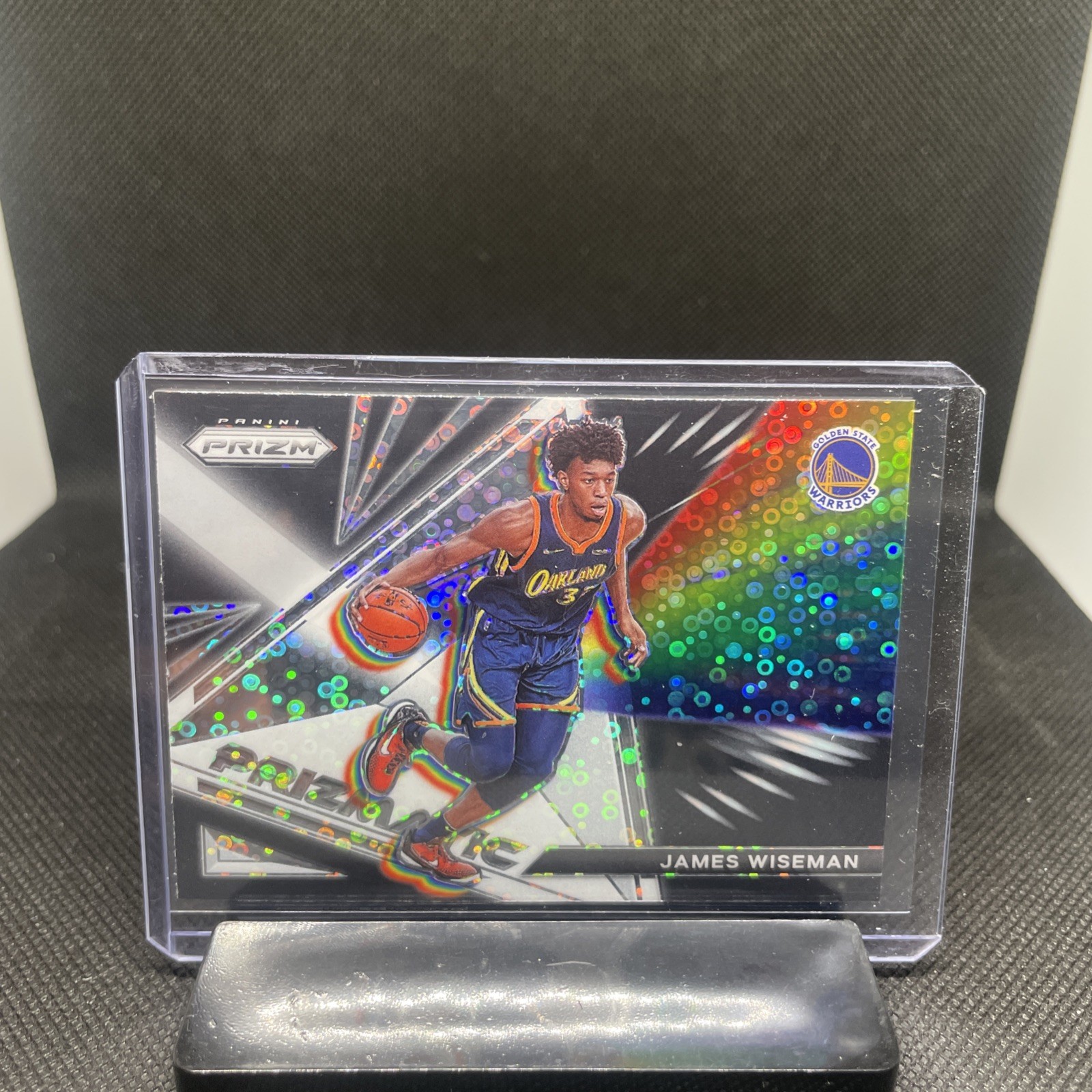 2021 Prizm Fast Break Disco James Wiseman Prizmatic Prizm