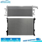 Aluminum Radiator And A/C Condenser For 2013-2014 2016-2019 Ford Explorer 3.5L