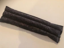 rice flax heat pad hot/cold shoulder neck wrap pack Bag  21x6''pain aid Brown