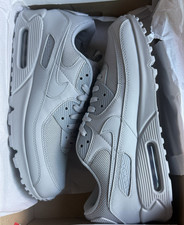 Nike Air Max 90 Triple Grey Wolf Grey Low Top...