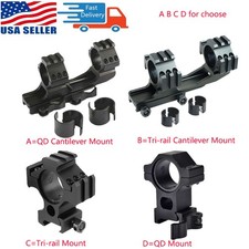 PEPR/Quick Release 1"/30mm Ring Cantilever Mount/High Profile 1" 30mm Muount