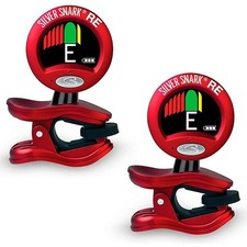 Rechargeable Snark Guitar Instrument Tuner Red Silver Clip On All SIL-RED 2...