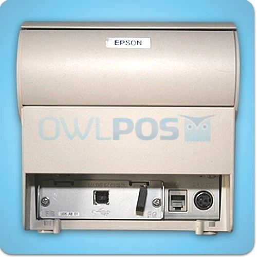 Epson TM-T88III POS Thermal Receipt Printer USB White REFURBISHED M129C + PS - Image 3 of 3