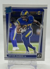 2021 Donruss Optic Football Card #238 Jacob Harris Rated Rookie RC . rookie card picture