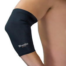 Elbow Sleeve and Elbow Compression Sleeve with Copper Infused Fibers and Breatha
