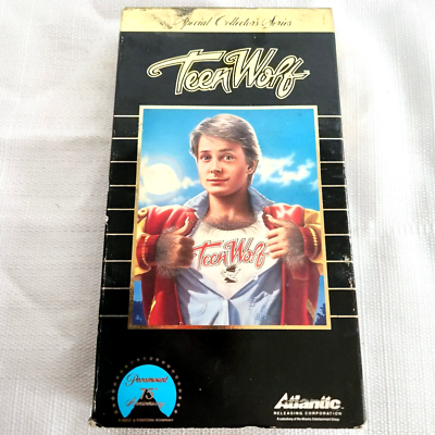 Teen Wolf (VHS, 1986) Michael J. Fox - Paramount Special