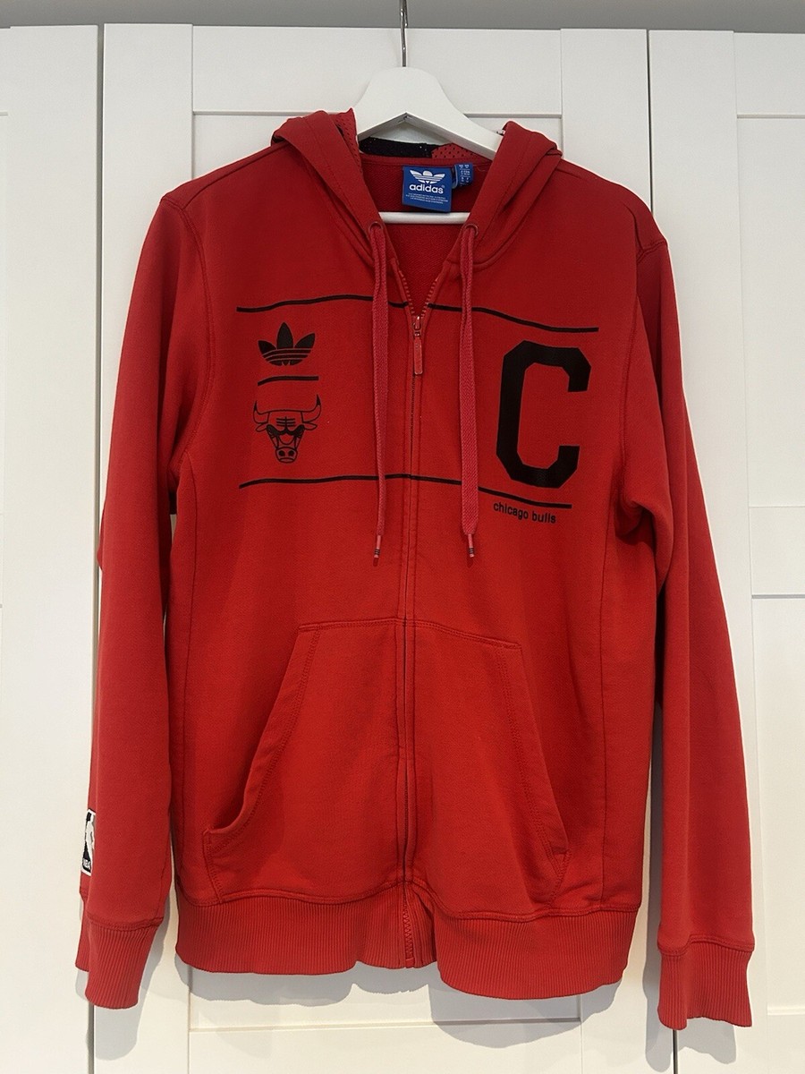 Adidas Originals Chicago bulls Hoodie Medium M Vintage UK