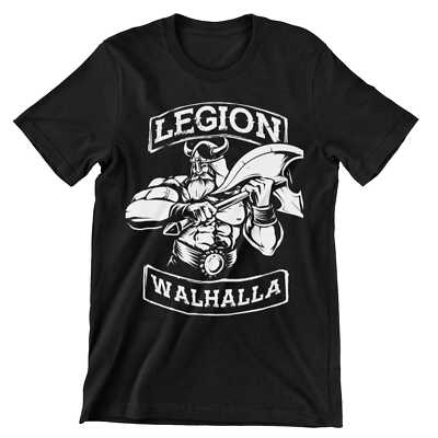 Legion Walhalla Vikings Odin Thor  Shirt T-shirt  Wikinger Valhala  Shirt A22