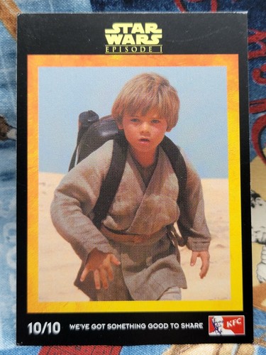 1999 KFC Star Wars Episode 1 Australia Anakin Skywalker #10 - Picture 1 of 1