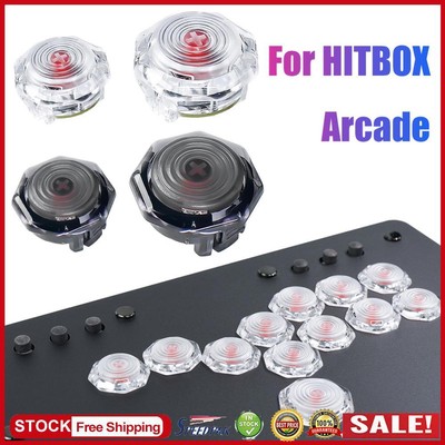 Kristallschnallenknöpfe mechanische Tastenkappe 24 mm/30 mm für HITBOX Arcade DE