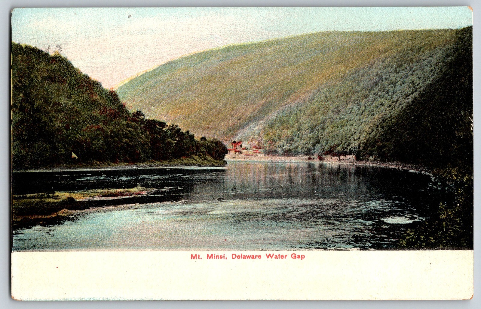 Pennsylvania PA Mt. Minsi, Delaware Water Gap Vintage Postcard Unposted eBay