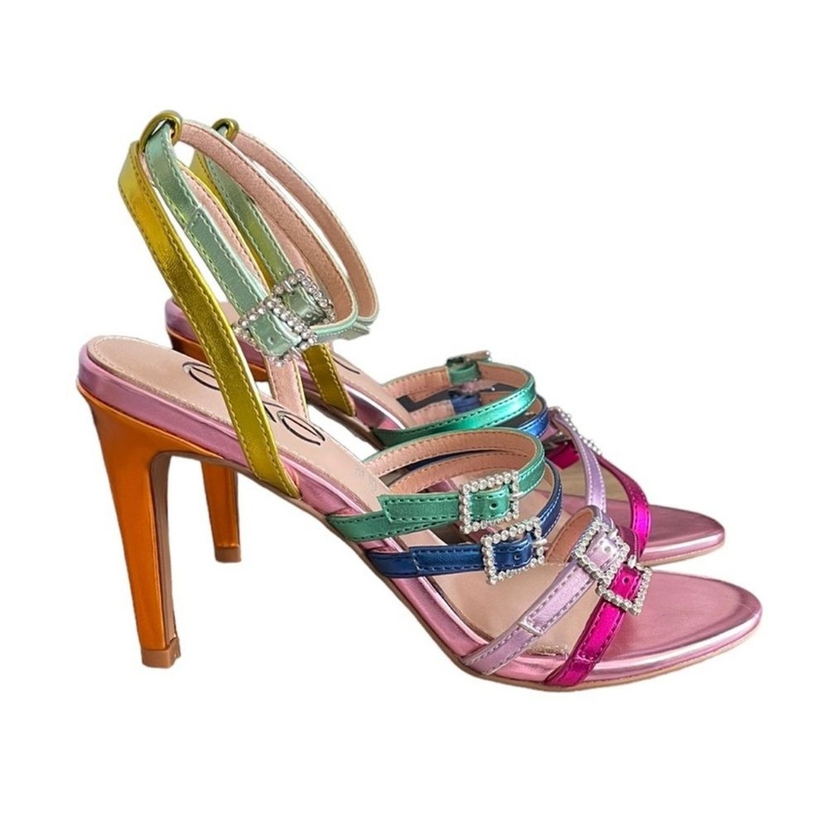 EXE REBECA 313 Multicolored High Heel Sandal | eBay EXE REBECA 313 Multicolored High Heel Sandal | eBay