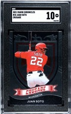 2021 Panini Chronicles #18 Juan Soto Crusade SGC 10 GEM MINT