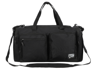 Nike Utility Power 2.0 Duffel Bag Unisex Gym Bag Sports Black NWT