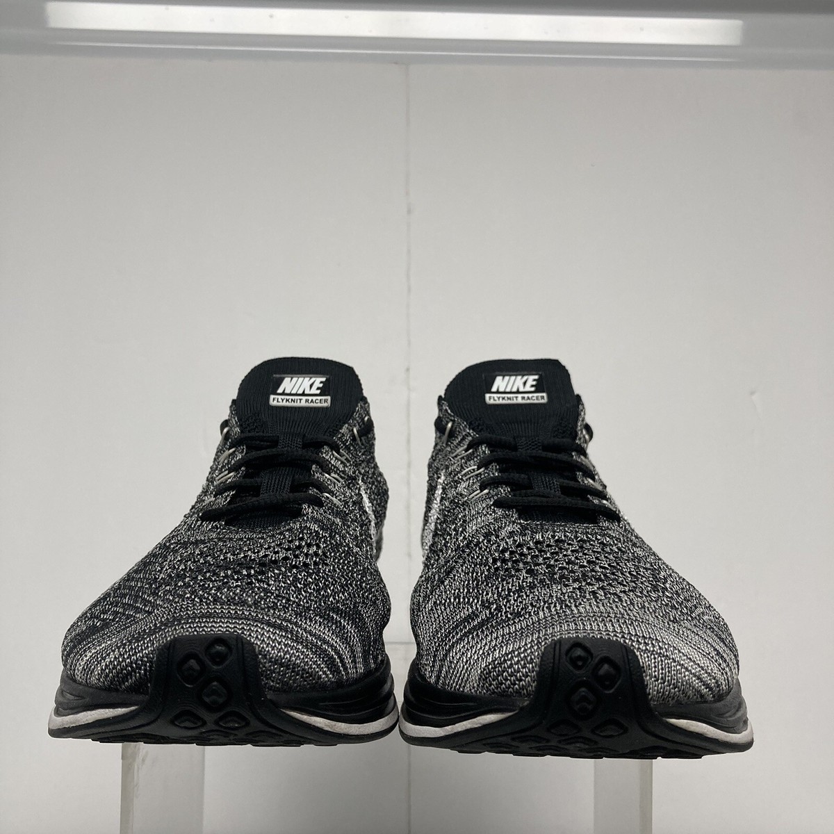 Sz 13- Nike Flyknit Racer Oreo 1.0 Running Shoe Super Rare Vtg OG