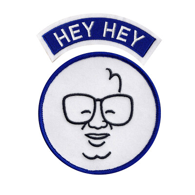 1998 Chicago Cubs Jack Brickhouse ''Hey Hey'' & Harry Caray Jersey Sleeve Patch