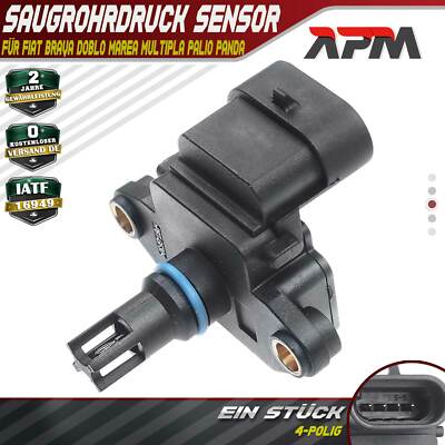 Sensor Saugrohrdruck für Fiat Brava Doblo Marea Multipla Palio Panda 1.1 1.2 1.6