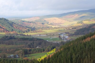 Photo 6x4 The Tweed seen from the bothy, Minch Moor Innerleithen A view f c2013