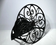 Liberty Garden Wall Mounted Decorative Hose Butler Holds 125-Feet