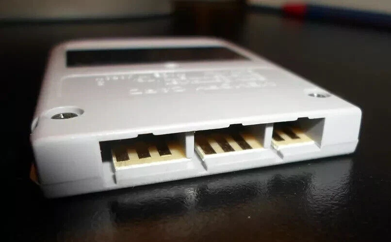 Memory Card PS1 PSX Originale Sony Playstation 1 MB Grigia Chiaro COLORE PSONE - Immagine 3 di 3