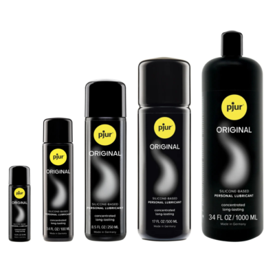 #ad pjur original concentrated silicone based lubricant Long lasting 5 Sizes $117.95