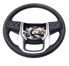 85594312 Steering Wheel Black Pre-crash Silver Trim 2019 Gmc Yukon Sierra 1500
