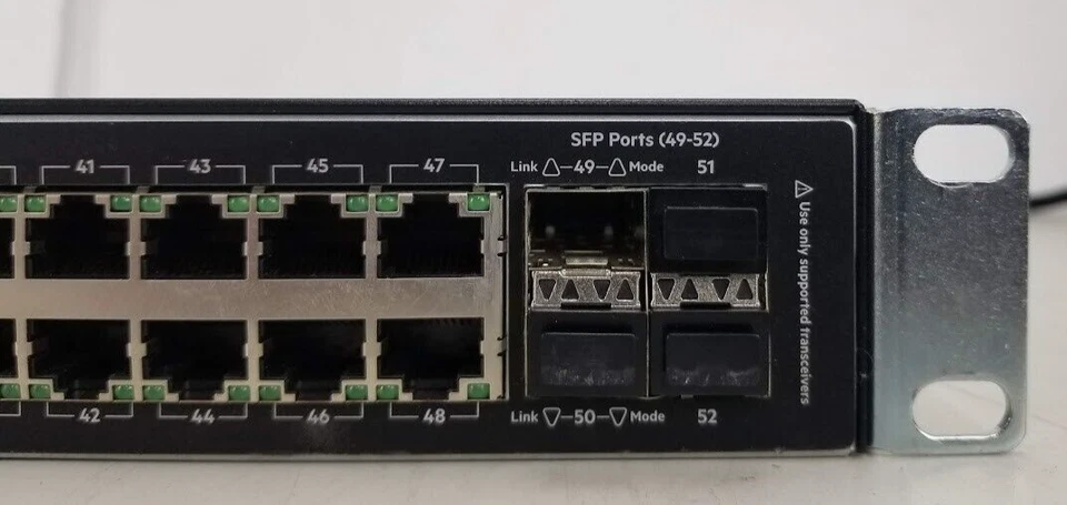HP Aruba 2530-48G J9775A Gigabit 48 Port Managed Switch - Image 4 of 4