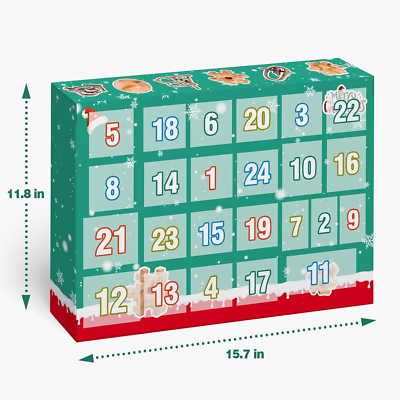 Advent Calendar 2024-24 Days of Brain Teaser Puzzles Toys Kit