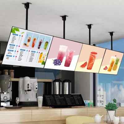 LED Slim Werbung Leuchtkasten Schild Wandmontage Postertafel Menü Rahmen A2