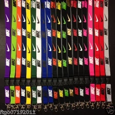 Nike lanyard ID badge and cell phone Keychain