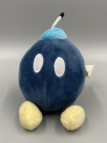 Nintendo Offizielle Super Mario Bros BOMB Plüschpuppe BOB-OMB 8 Zoll - Bild 1 von 7