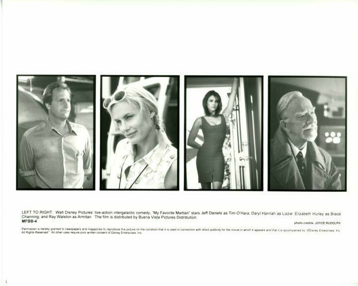 MY FAVORITE MARTIAN JEFF DANIELS DARYL HANNAH Original 8x10 Press Photo