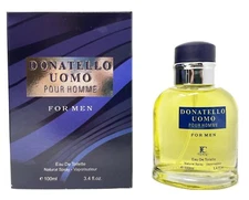 DONATELLO UOMO Fragrance Couture Men's Cologne 3.4 Oz EDT Spray